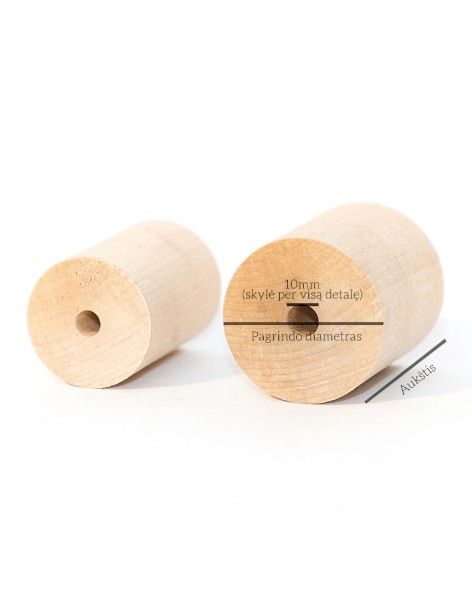 Wood cylinder DE4 2