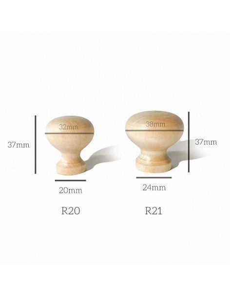 Wood drawer pulls R20-21 2