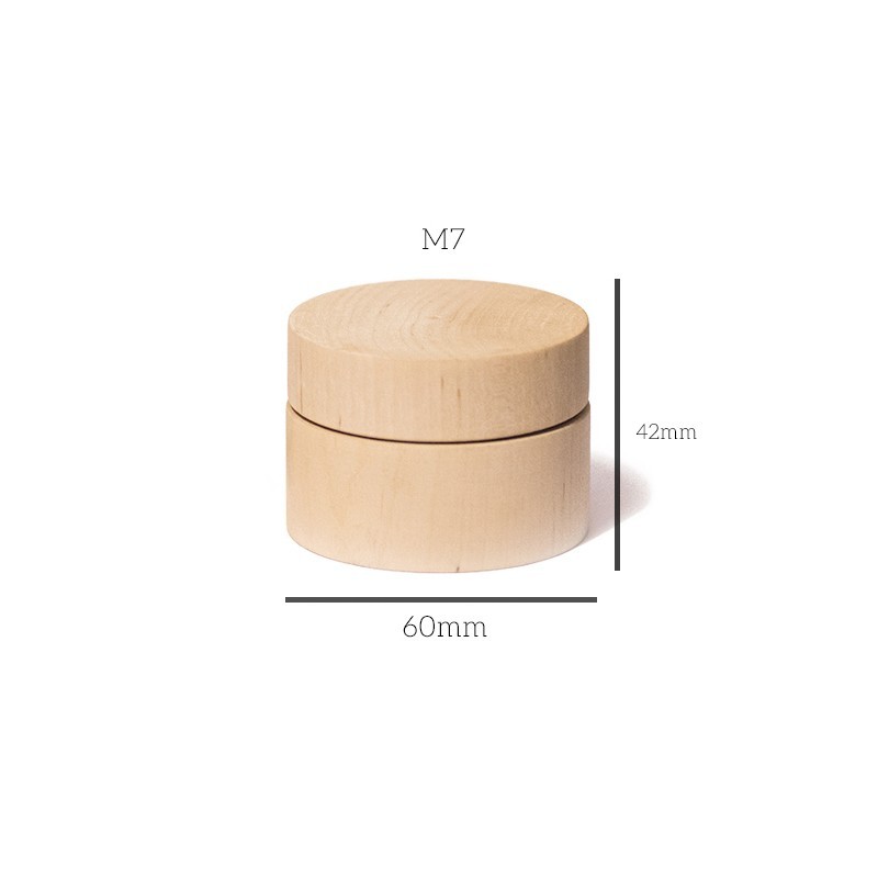 Wood pill box M7