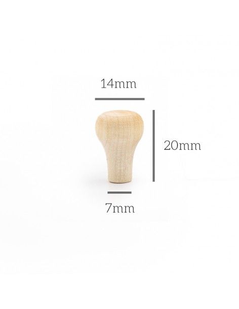 Wood drawer pull R25-252 2