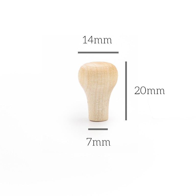 Wood drawer pull R25-252