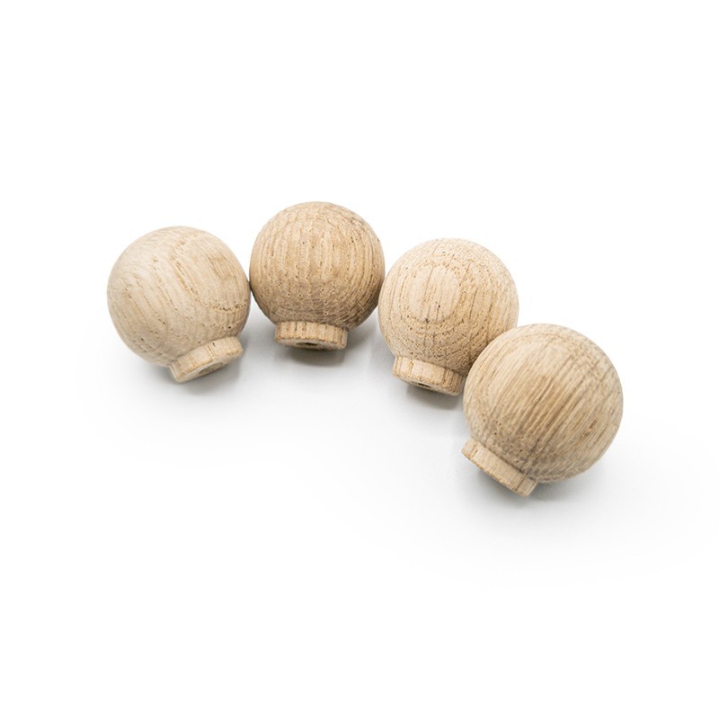 Medinė ąžuolo rankenėlė R28