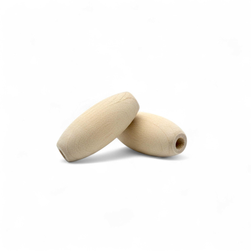 Medinis pailgas karoliukas K3