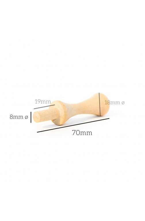 Wooden peg plug KA2