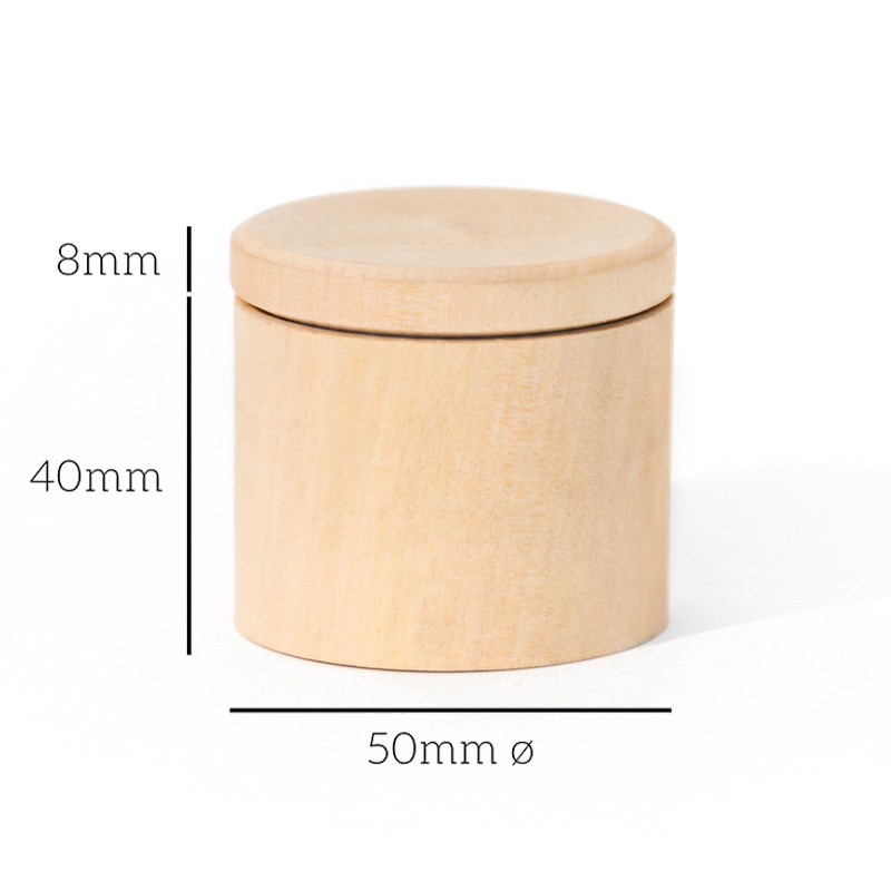 Wood pill box M1
