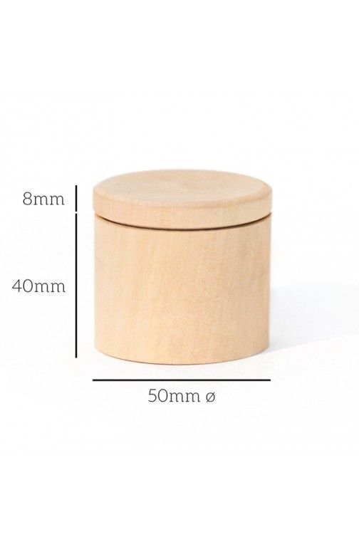 Wood pill box M1