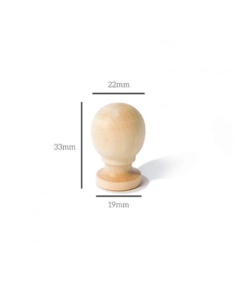 Wood handle R22 2